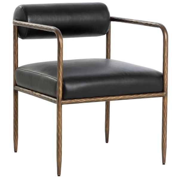 C¨®moda individual madera flotante, cuero desgastado