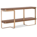 Silla decorativa rayada Dorine, caqui